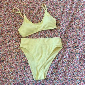 Shein Yellow Bikini Set - Never Worn